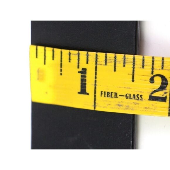 Kenneth Cole SADDLE BLACK REAL LEATHER 1.5"Wd CASUAL DRESS MEN'S BELT Sz 36 (D3 - Picture 7 of 11